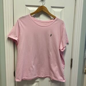 Victoria’s Secret SZ XXL Pink With Hearts Tshirt Valentines Feminine NWOT